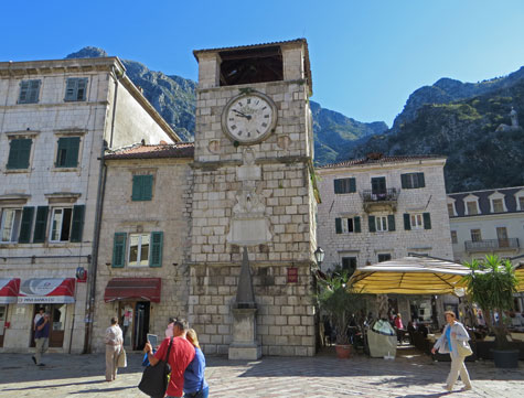 Kotor City Clock Tower