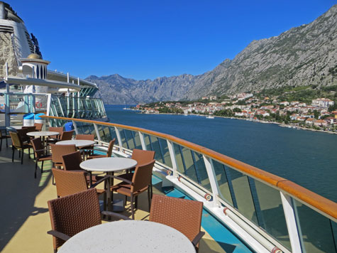 Scenery around Kotor Montenegro