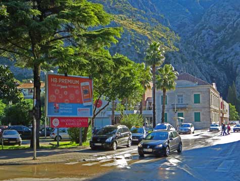 Shopping Centre in Kotor Montenegro